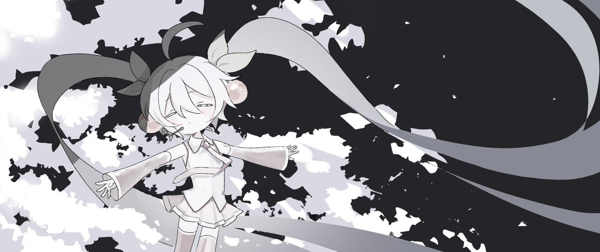 kidano_'s tweet photo. 桜ミク https://t.co/ha3mYvbVb7