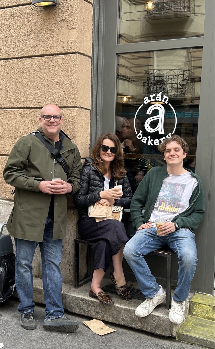 kalmantibs's tweet photo. Family vibes on Election Day. 🔥

My son flew back for the weekend from Paris to vote in person, our two daughters are voting in Paris. 

All the feels.

To a free, prosperous, democratic — and firmly European! — Hungary, now and forevermore! 

🙏🏼🇭🇺✊🏻

#Választás2026 https://t.co/a5qEUz6knP