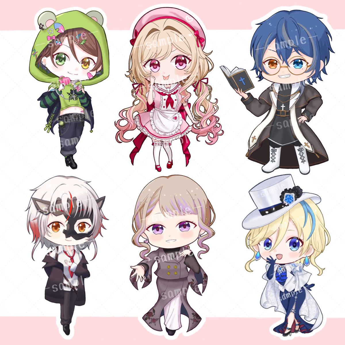 あおいみんと。@ミニキャライラストレーター tweet media