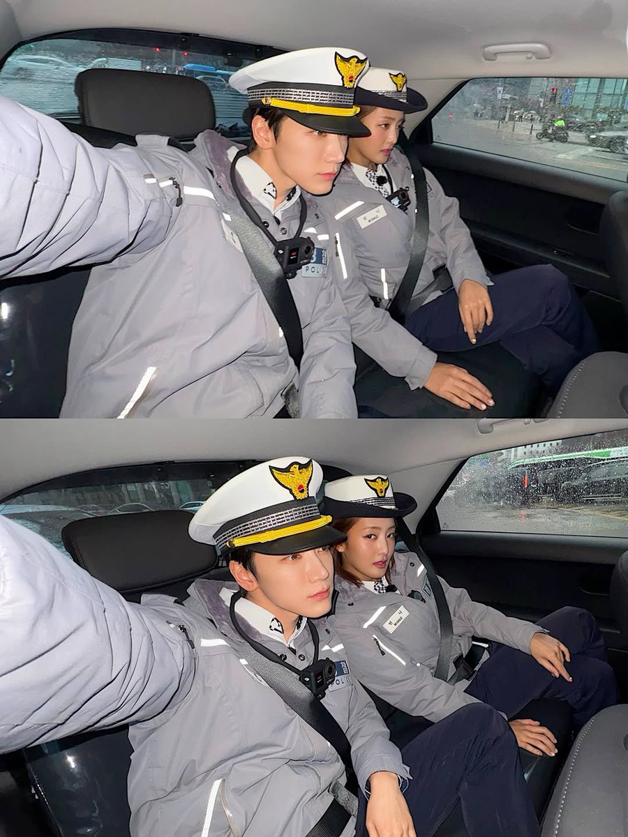 minnicha_th's tweet image. [IG] 260412 min.nicha

“👮🏻🚥👮🏻‍♀️คู่พี่น้องชาวไทยออกปฏิบัติหน้าที่🫡💘🚓”

#มินนี่ #MINNIE #민니
#idle #아이들 [1]
