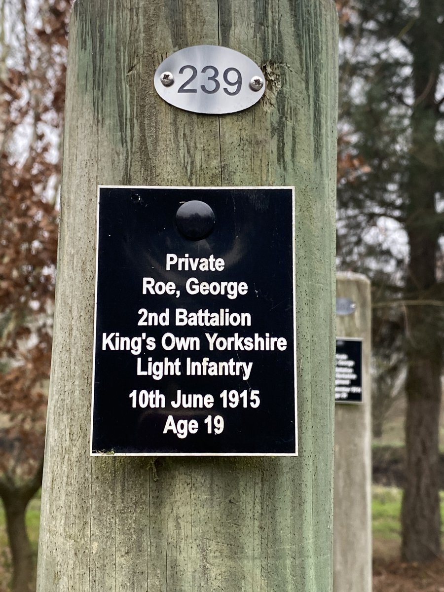 danddfhs's tweet image. 6. Some young soldiers did lie about their age in order for them to join the army.  However, it is worth noting that he was in the regular army at the time of his death. #WW1 #yorkshire #shotatdawn