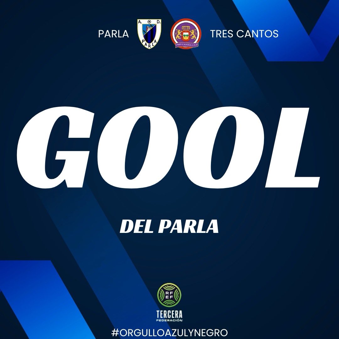 adparla's tweet photo. ⏱ 76’|GOOOOOOL DEL PARLA!
Gol de Abdu que remata un balón rechazado!

@adparla 2-4 @CDFTRESCANTOS 

#ParlaTresCantos https://t.co/W6SW5bAT52