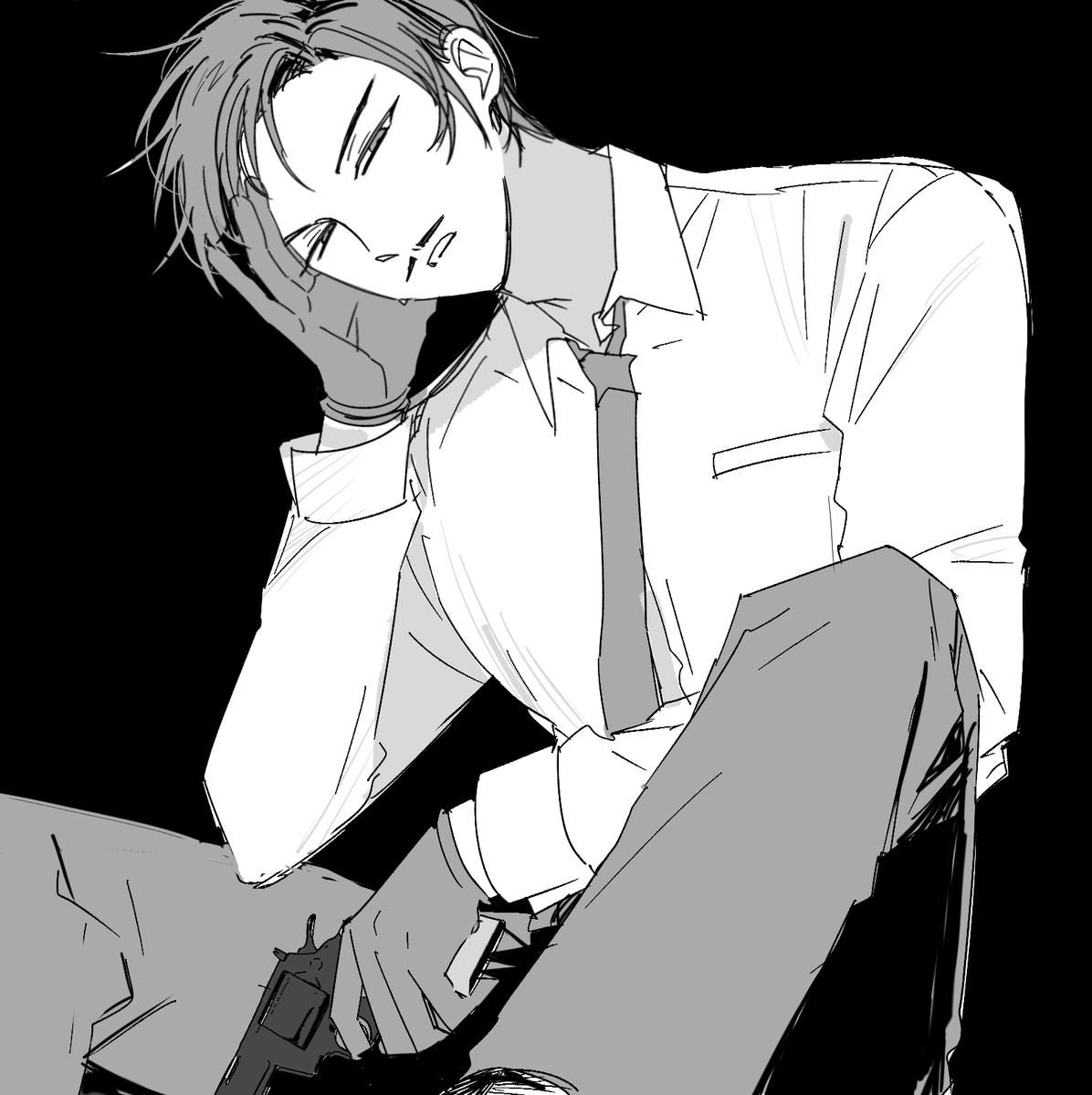 잠이 오니? 일어났으면 형이랑 이야기 좀 마저 할까? (중범죄 ver.) 이런 느낌