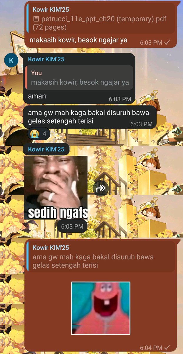 gue udah gasanggup lagi