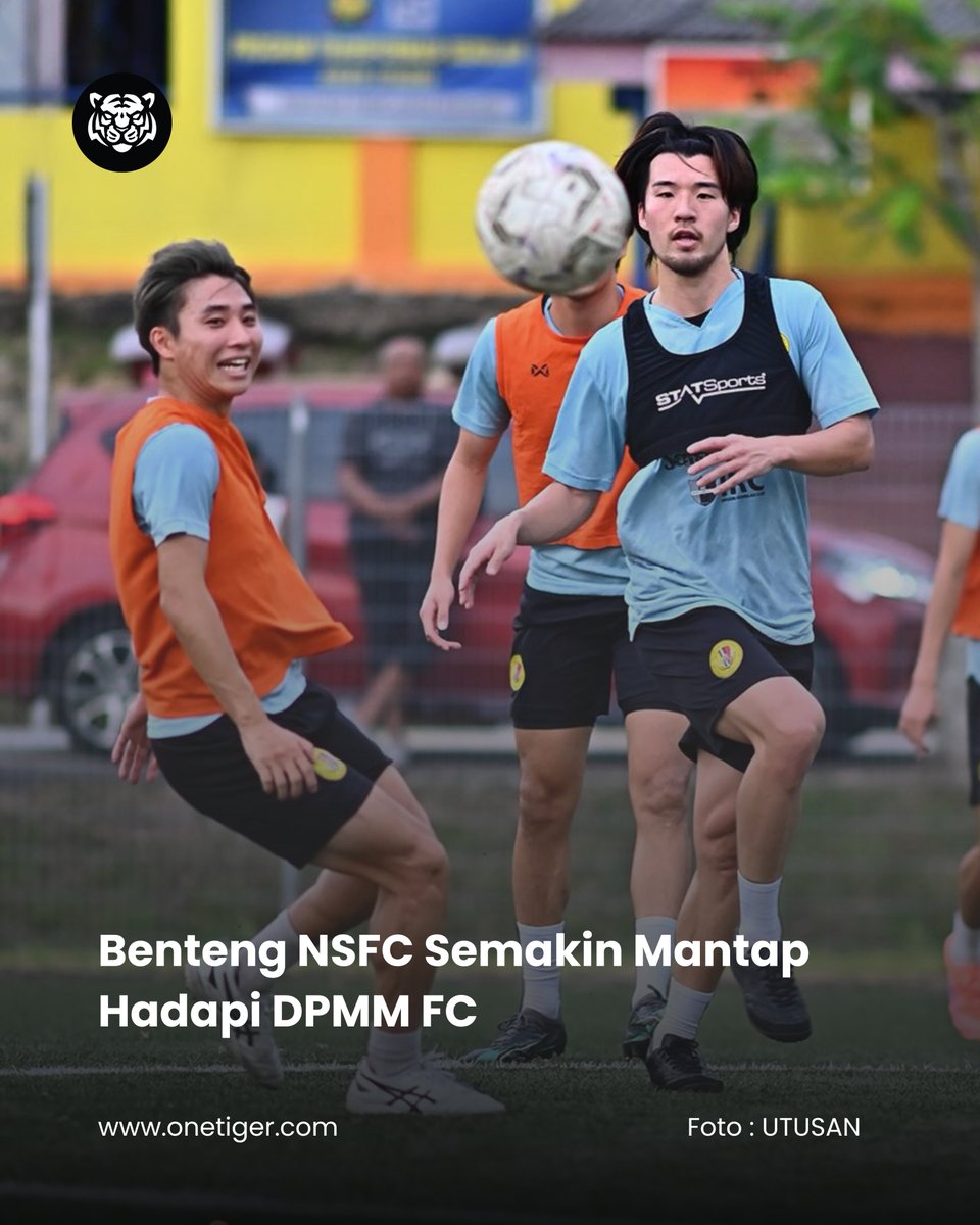 OneTigerForever's tweet image. Benteng Negeri Sembilan FC semakin kukuh menjelang aksi menentang DPMM FC. Khuzaimi yakin peningkatan di bahagian pertahanan mampu jadi kunci kejayaan di Paroi.

👉 Baca artikel penuh di onetiger.com
 atau klik pautan di bio kami

#OneTigerArena #HariHarimau #FYPBola