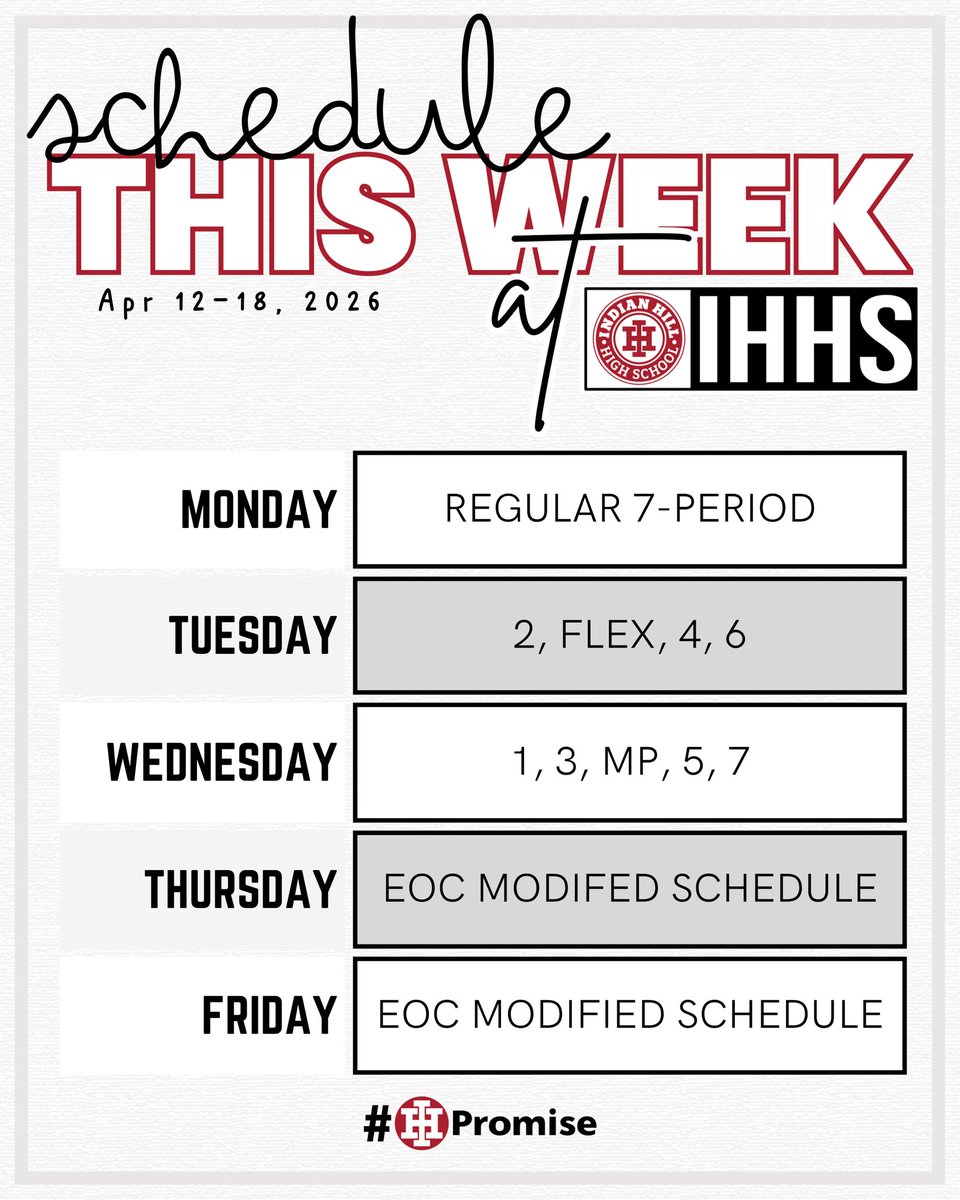 Indian Hill High School tweet media