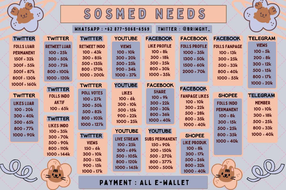 JUAL FOLLS LIKE VIEWS IG tweet media