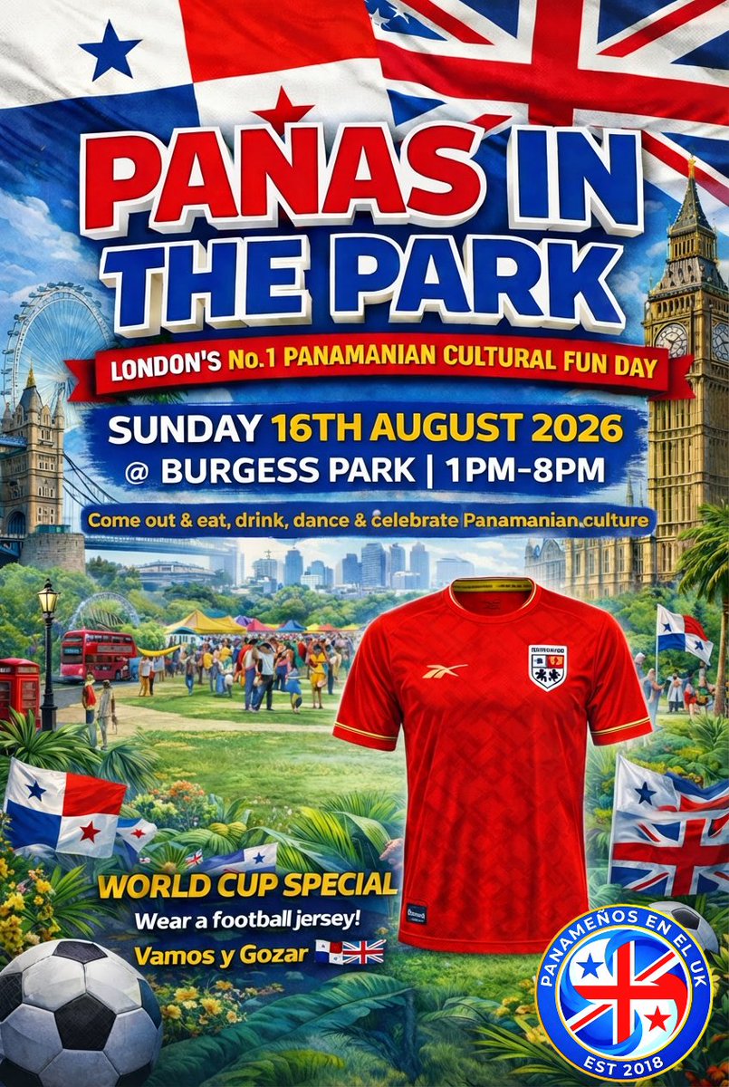 'Panas in the Park'
Número 4
Sunday 16th August 2026 🇵🇦🇬🇧🇵🇦