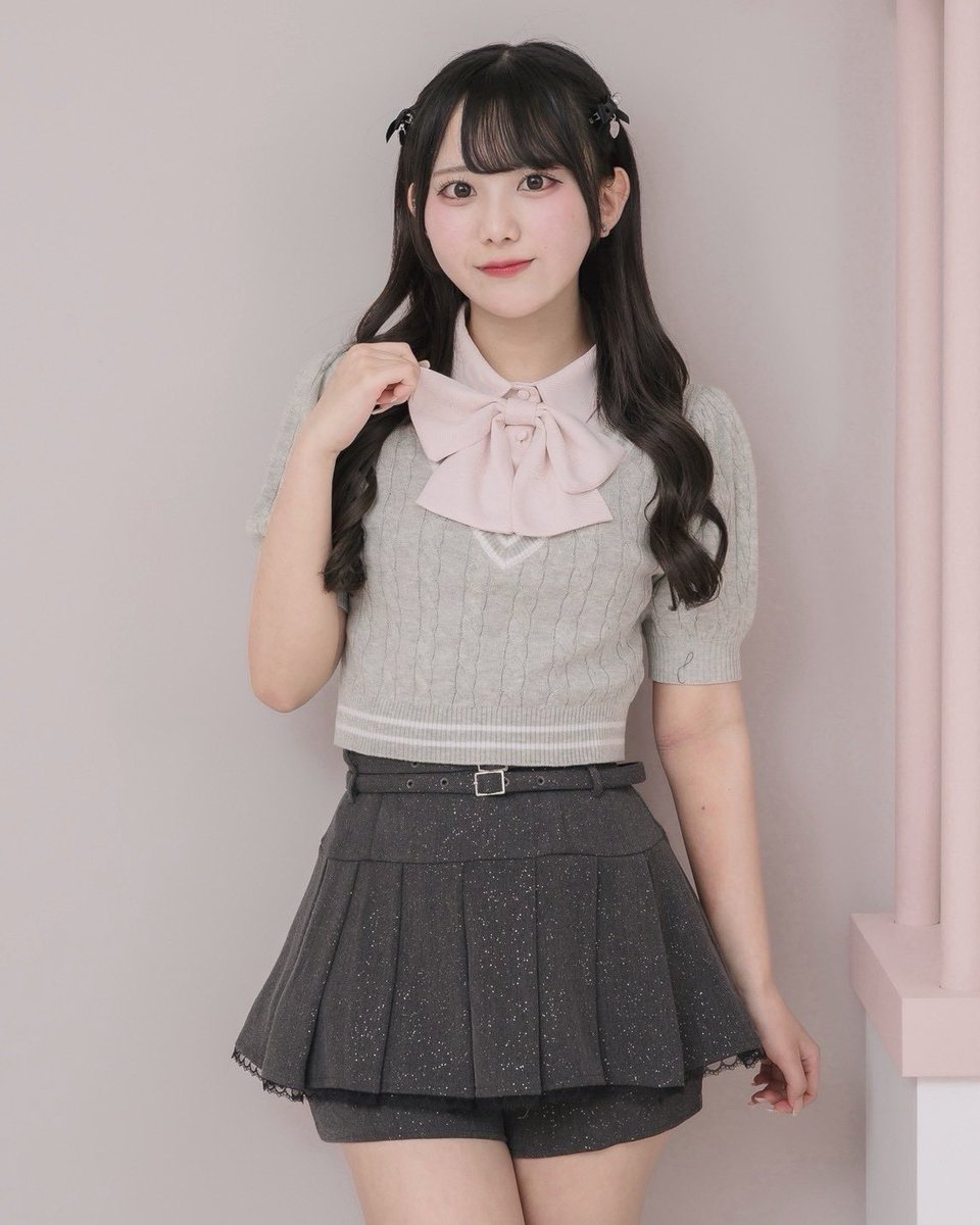 pium Spring Collection 🎀／ ♡リボンタイ付きレイヤードケーブル