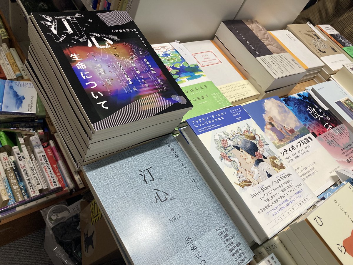 これまでに引き続き、汀心は機械書房さんでもぜひ📚!! (写真は昨年のもの)