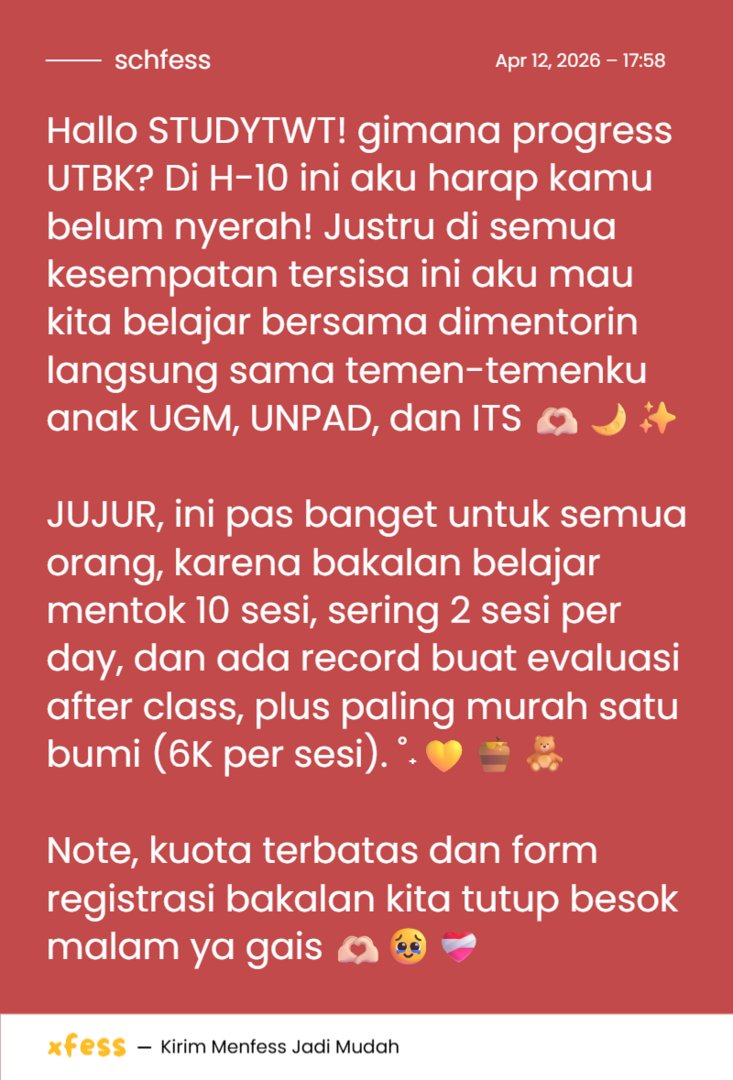 Schoolfess tweet media