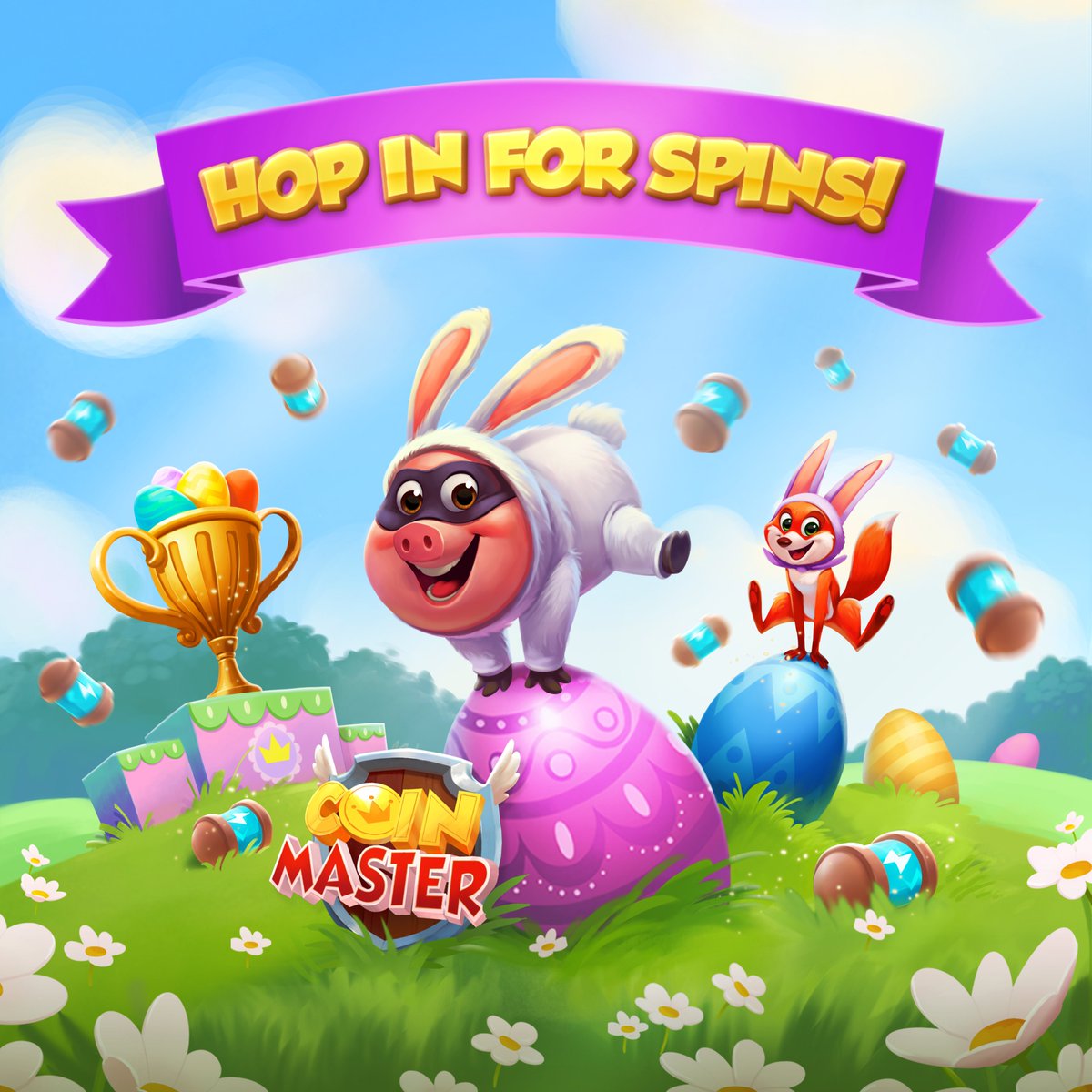 CoinMasterGame's tweet image. VIKINGS! IT'S YOUR TIME TO SHINE! 
Go to the game now, but first...
COLLECT THIS GIFT 🎁---&amp;gt; coin-master.co/jMFVCn