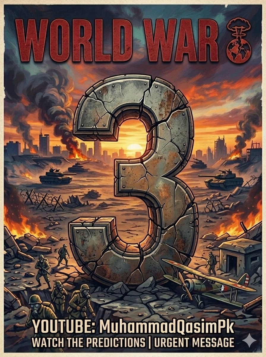 Muhammad Qasim dreams. WW3