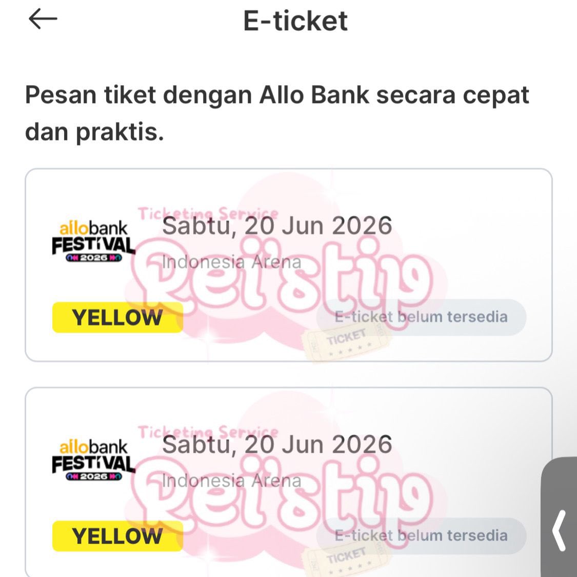 Rei’stip_ || TICKETING SERVICE tweet media