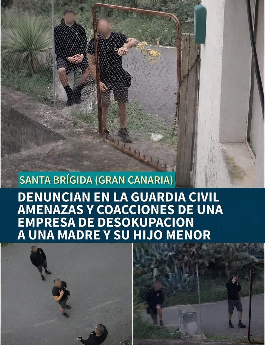 CanaryDog's tweet photo. @guardiacivil Quién protege a esta familia vulnerable ante este grupo salido de gimnasios y seguro con antecedentes penales? Esa madre con ese hijo menor de edad no tiene derecho a protección de las FUERZAS Y CUERPOS DE SEGURIDAD DE ESPAÑA?  @policia  El mundo al revés 🤷 https://t.co/OFAZPFfA7k