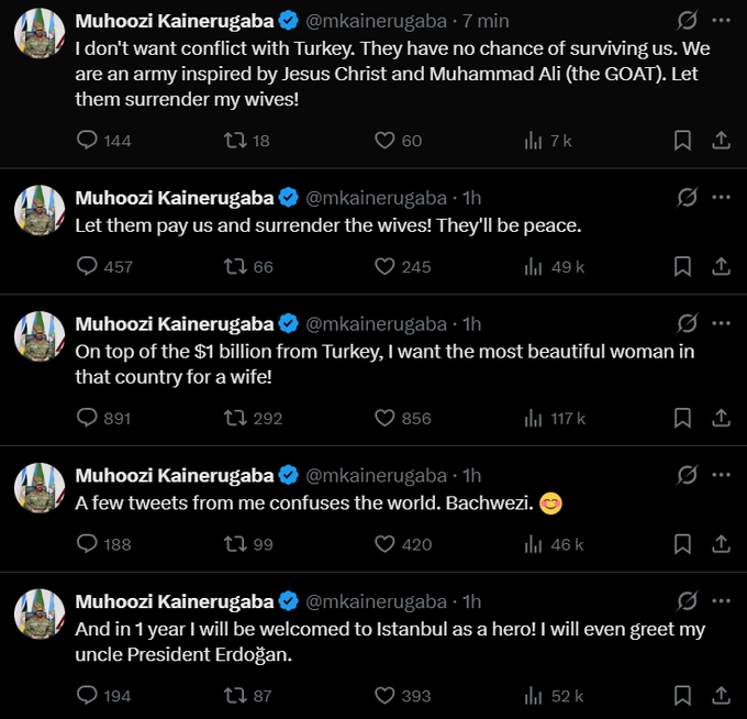 donXsimba's tweet image. #Bastard @mkainerugaba, aba ari ibiyobyabwenge byinshi wanyoye, cyangwa mumutwe biba byivanze🤣🤣🤣?
Psychiatry would be the right place for you.
#Uganda
