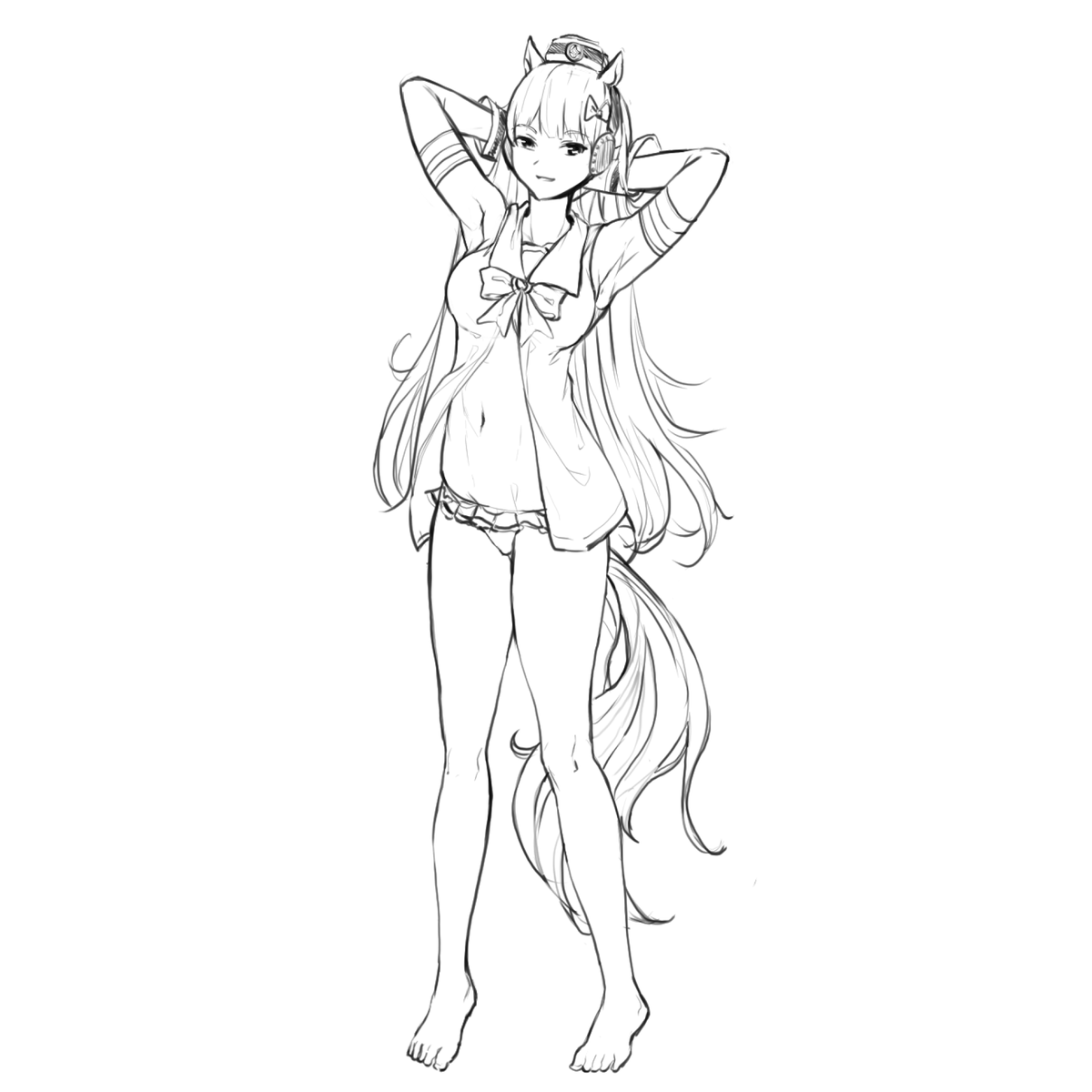 NeronBolt's tweet photo. Gold Ship Umamusume https://t.co/RpliKXyFXc