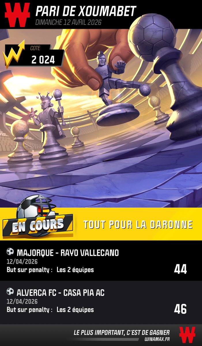 XoumaBet tweet media