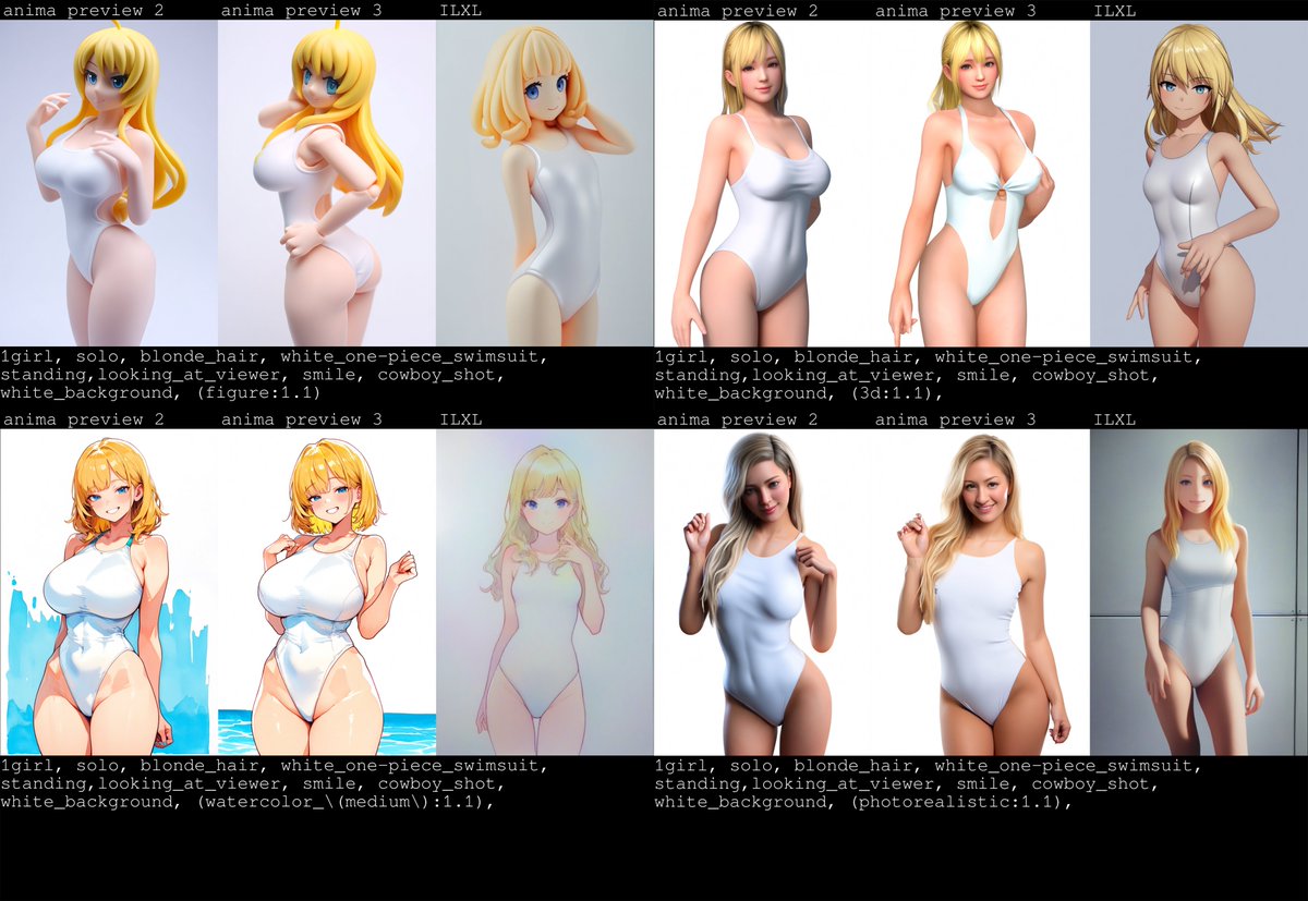 toyxyz3's tweet image. Anima Preview3 test #AI #AIイラスト #comfyui