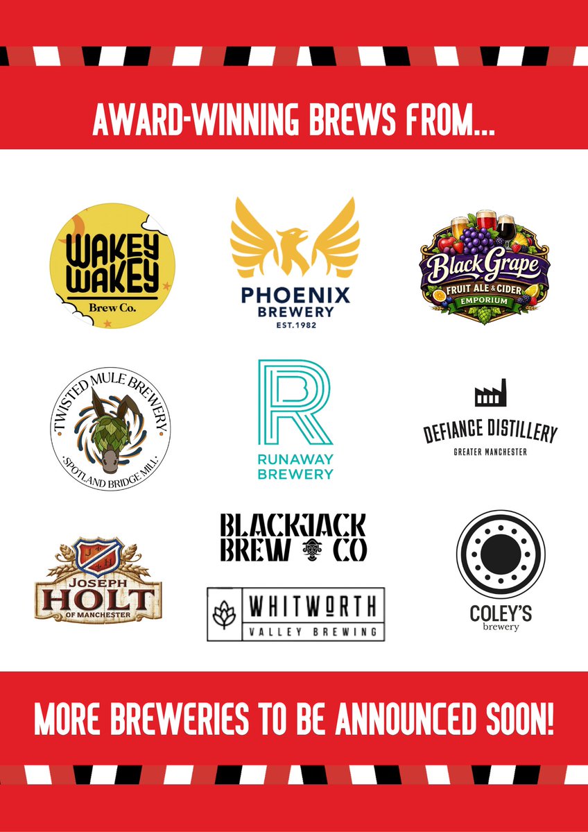 🍺 Beer lovers, this one’s for you!

Enjoy a wide selection of brews, live music, tasty food and a great crowd at the North Manchester Beer Festival.

📍 Broadhurst Park
📅 Saturday 23 May 2026

fc-utd.co.uk/news-story/fc-…