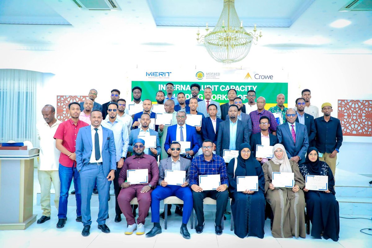 slmofd's tweet photo. A 15-day Internal Audit training, supported by the World Bank, concluded successfully,benefiting 60 participants from the Ministry of Finance, the Auditor General’s Office, and 10 key ministries. The program strengthened financial compliance, revenue management and accountability https://t.co/BtRuPywzK4
