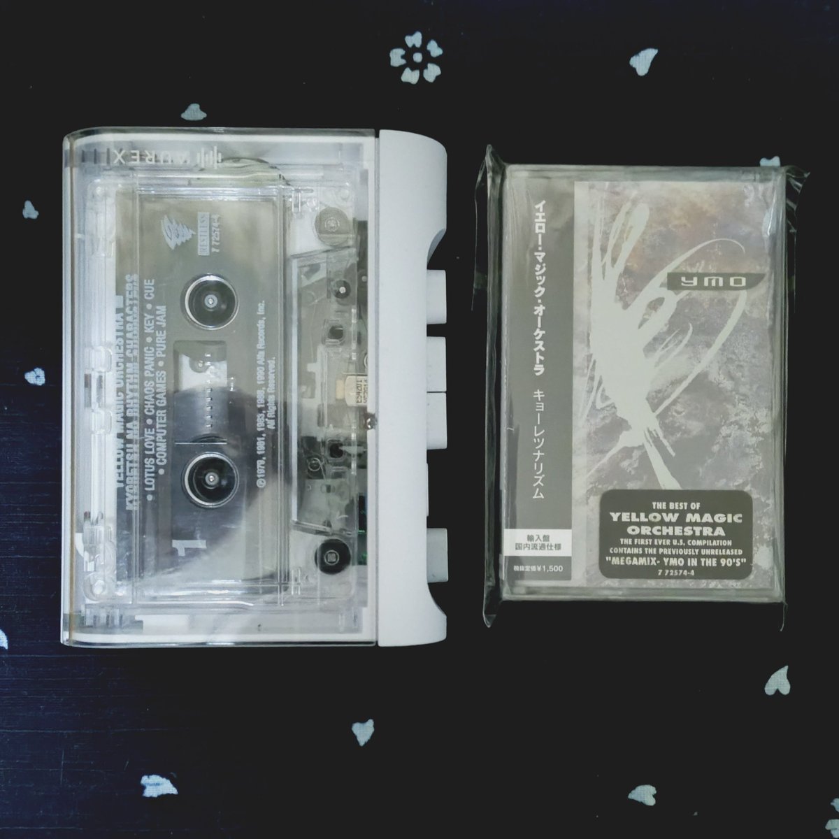 inachans's tweet image. I playing to YMO on cassette tape is also a great experience. #yellowmagicorchestra #ymo #cassette #tape
