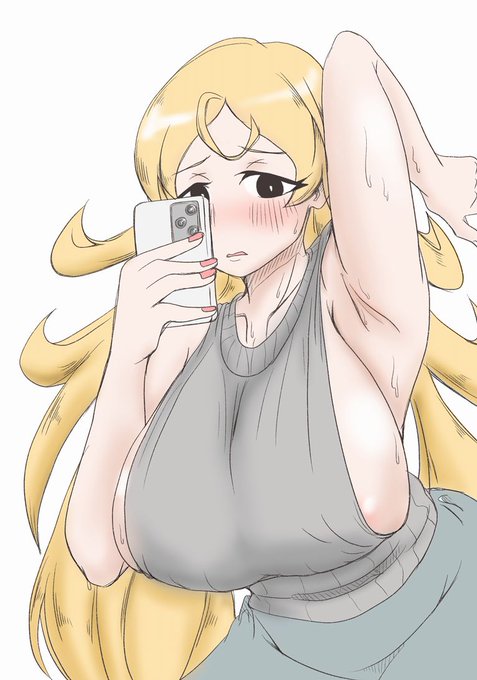 krnに自撮りをお願いしたら腋見せが届いた 