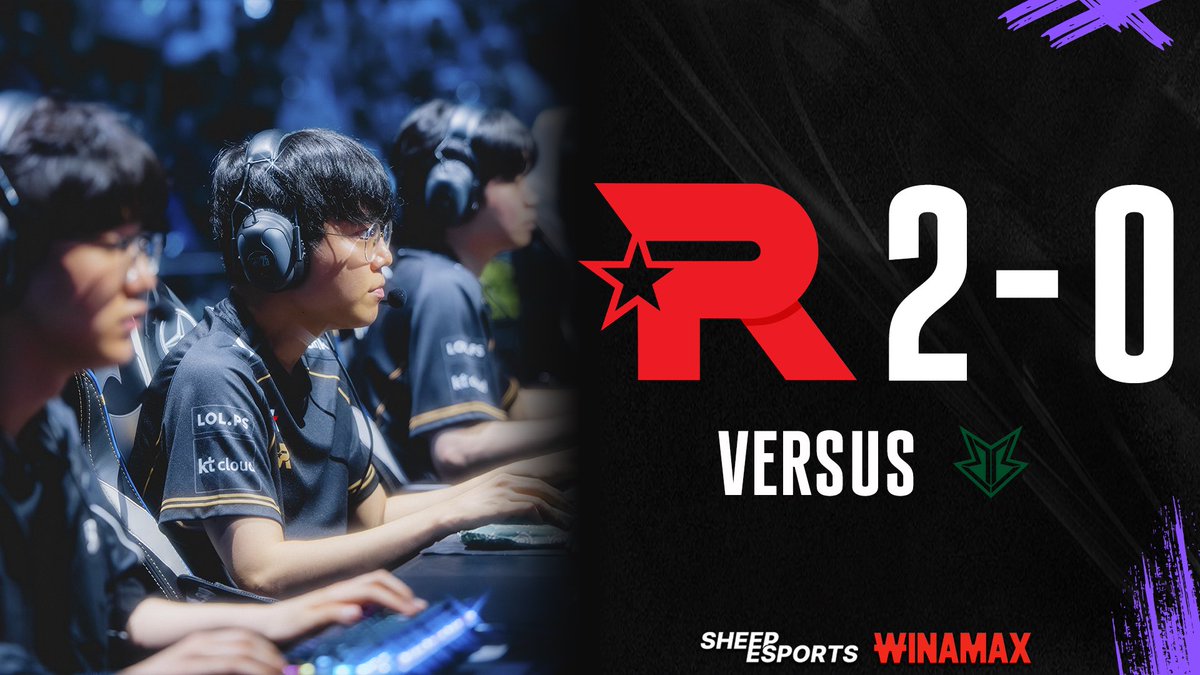 KT Rolster 🇰🇷 extend their series winstreak!

They remain the only undefeated team in the LCK:

✅ 2-0 vs T1
✅ 2-1 vs GEN
✅ 2-0 vs NS
✅ 2-0 vs BRO 🆕