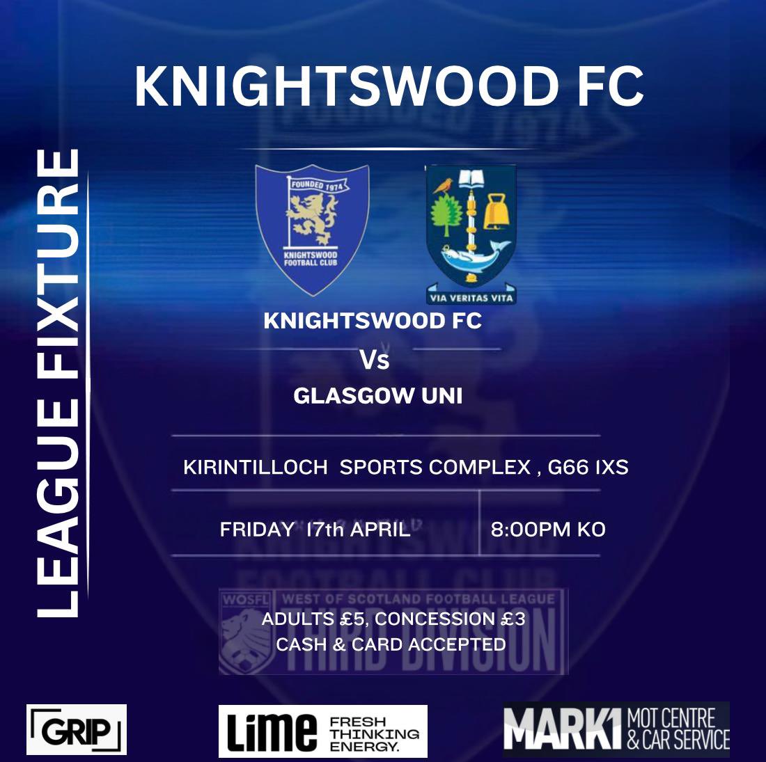 Knightswood FC 1st Team tweet media