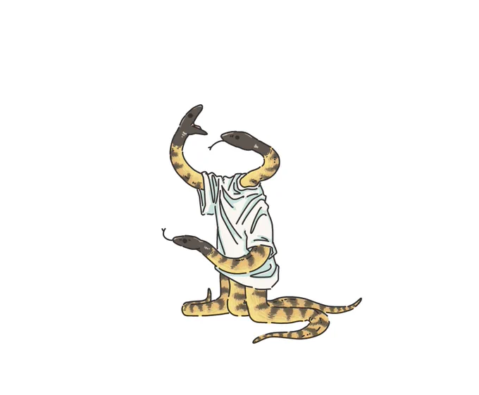 かわいい仕上がりなので気に入っている ズグロパイソンのバケモノ