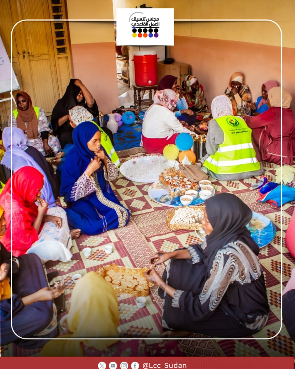 LCC_Sudan's tweet image. Zalingei Women’s Emergency Room launched phase two of “Safe Spaces for Women and Girls,” featuring sessions on self-love and self-protection, fostering a safe environment for expression, empowerment, and psychosocial recovery.#LCC_SUDAN