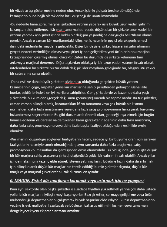 AknInvest's tweet photo. "Sıradan Hisseler Sıradışı Karlar" kitabından işaretlediğim can alıcı detayların ilk partı ektedir.400 sayfalık kitabın ilk 128 sayfasının özetidir.Toplam 6 sayfa olarak düzenledim.Son iki sayfa yorumlardadır. Arşivlemenizi şiddetle öneririm+++ https://t.co/Hk8pso1gee