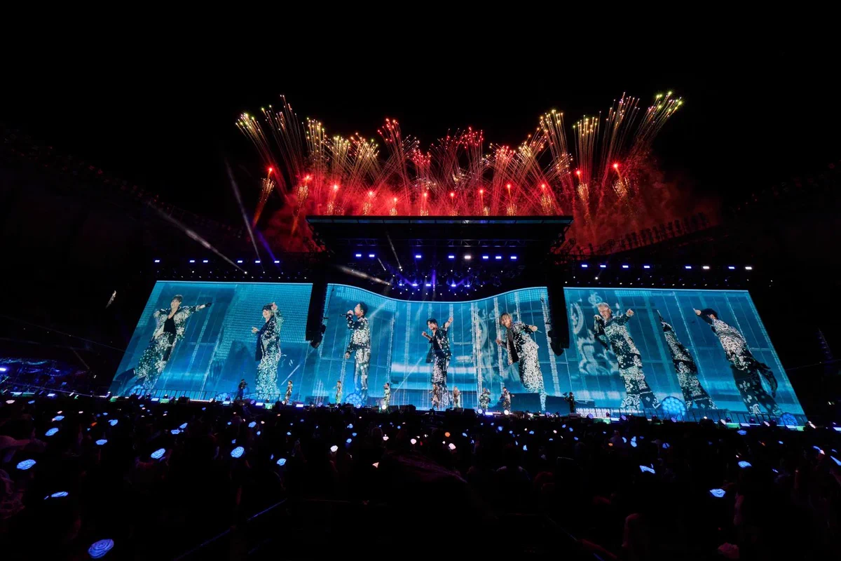 三代目J SOUL BROTHERS、味の素スタジアムで15周年ライブ 10万人動員の