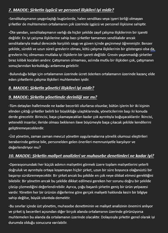 AknInvest's tweet photo. "Sıradan Hisseler Sıradışı Karlar" kitabından işaretlediğim can alıcı detayların ilk partı ektedir.400 sayfalık kitabın ilk 128 sayfasının özetidir.Toplam 6 sayfa olarak düzenledim.Son iki sayfa yorumlardadır. Arşivlemenizi şiddetle öneririm+++ https://t.co/Hk8pso1gee