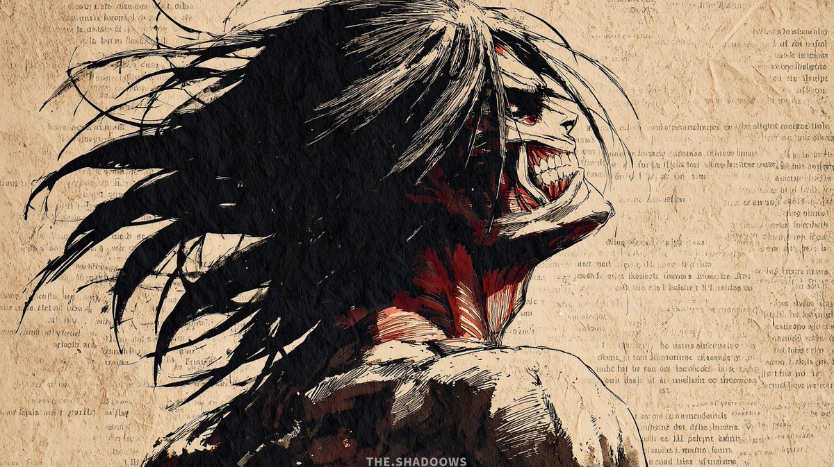 MahinBuddy's tweet photo. Just finished Season 1 of Attack on Titan…
Bro what did I just watch 💀

Came for giant monsters,
Stayed for trauma, plot twists & depression 😭

Eren Yeager really said ‘I will destroy everything’ and meant it