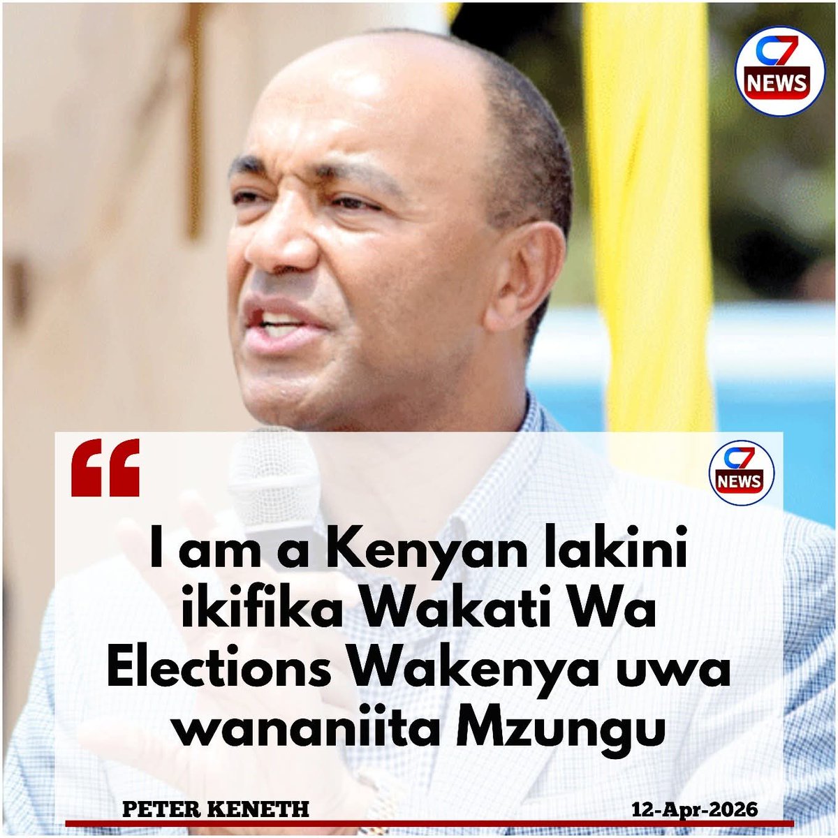 The same way luos are saying a Muhindi will never be their kingpin
