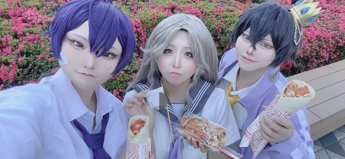 DELUXEbibimba's tweet photo. おそくほ！
初じゅはちコスした！！💜✨

すごい充実できて幸せだったけど、まさかお昼ご飯奢り男気じゃんけんで勝つとは思わなかったww(ちゃんとしっかり奢りました) https://t.co/zKD0gkcdXd