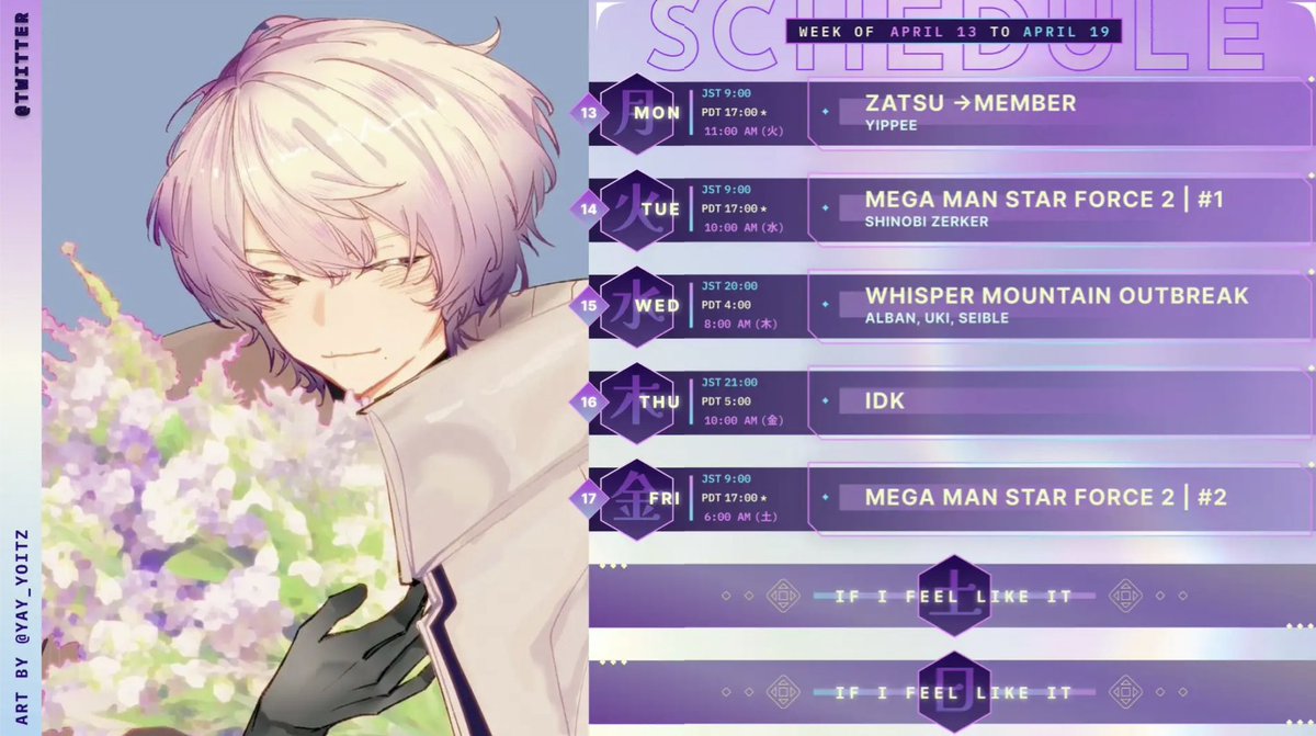 #ClaudeClawmark Schedule 4/13- 4/19 !! 🥳

🔗 youtube.com/post/UgkxurJbI…