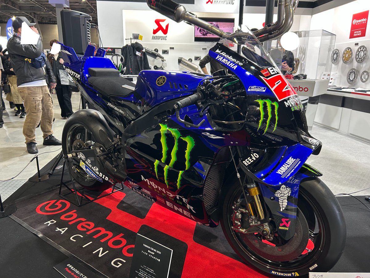 akito_NC's tweet photo. 土曜日に初めて名古屋モーターサイクルショー行ってきた✌️
間近でこうゆうすごいマシン見れたりしてめっちゃおもろかったし、何より駐車場のバイクの量に圧巻された1日やったな〜👍 https://t.co/ByLCAdzQlU