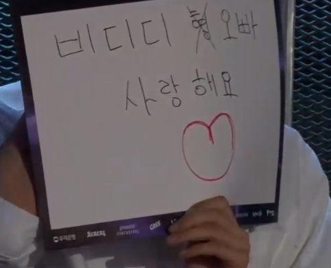 only_boBdd's tweet photo. 비디디는 남팬의 치어풀을 보고 당황했다 https://t.co/lOlUPVxWos