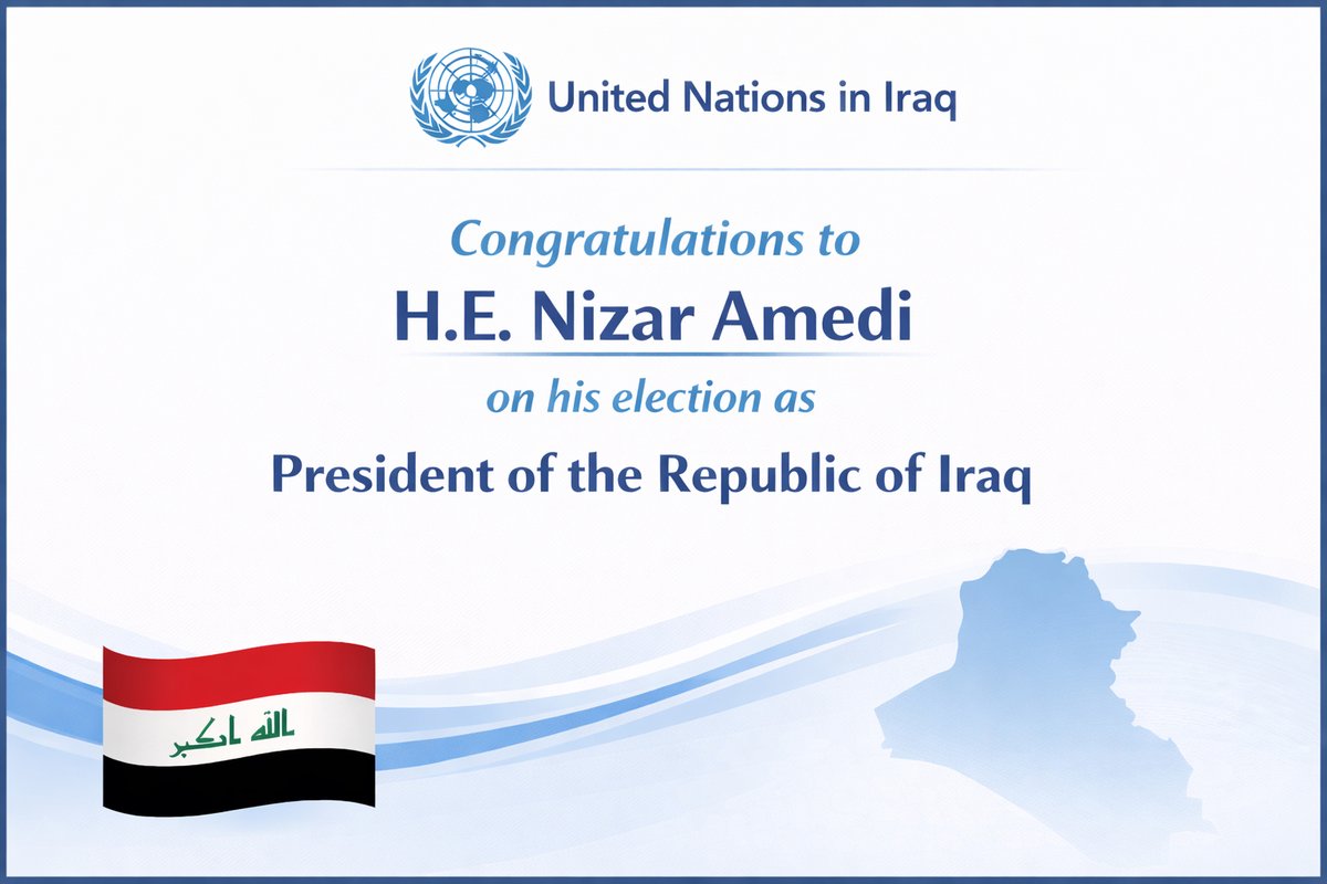 United Nations Iraq tweet media
