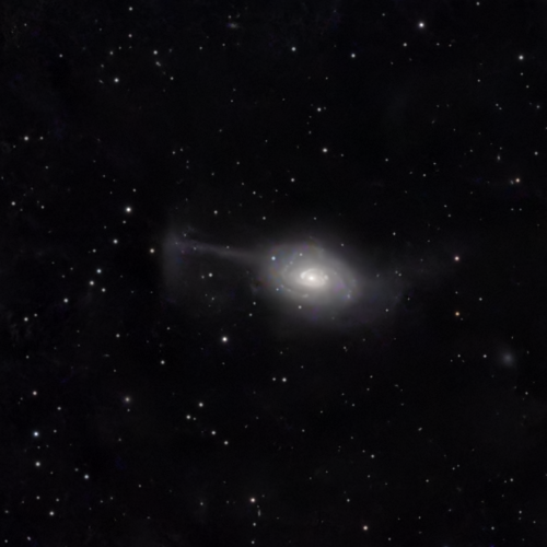 ohzak1's tweet photo. 渦巻銀河: NGC 4651 Umbrella Galaxy アンブレラ銀河 (Arp 189)
L: 120s x 300, gain120, IR640
RGB: 30s x 30, gain120, CBP
総露光時間: 10時間15分
以前C9.25で撮影したときは傘の部分が全然写らなかったのでRASA8で撮影
今度は何とか写った
#RASA8 https://t.co/ZgW6b3tV02
