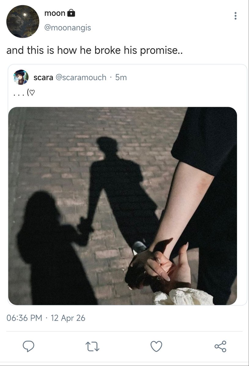 grychellio's tweet photo. #Scaramona Scaramouch x Mona — genshin impact au

        "He broke his promise" 

— One shot au
©aell https://t.co/bv0Fvu6555