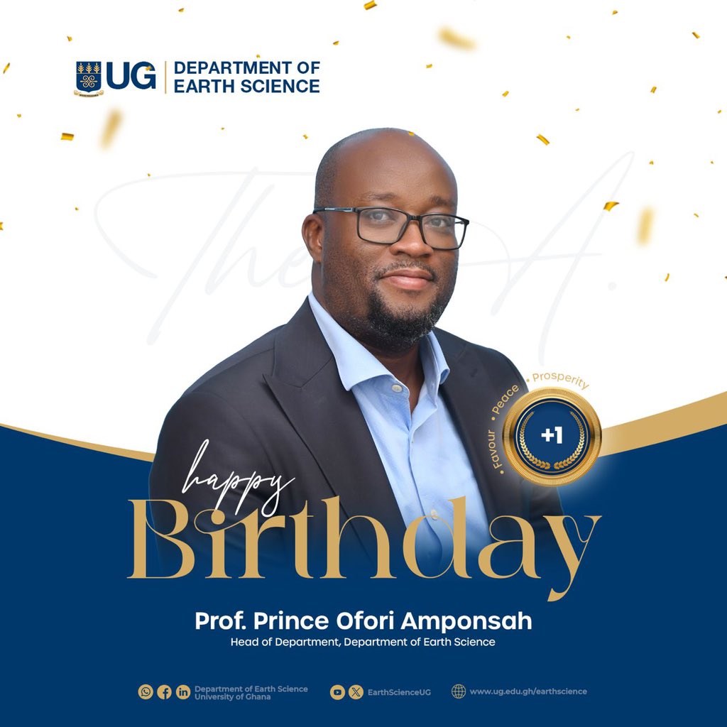 Department of Earth Science, University of Ghana tweet media