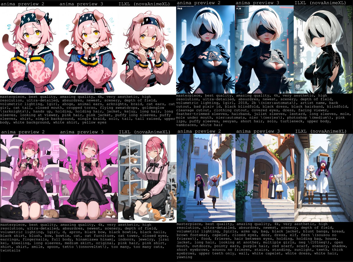 toyxyz3's tweet image. Anima Preview3 test #AI #AIイラスト #comfyui