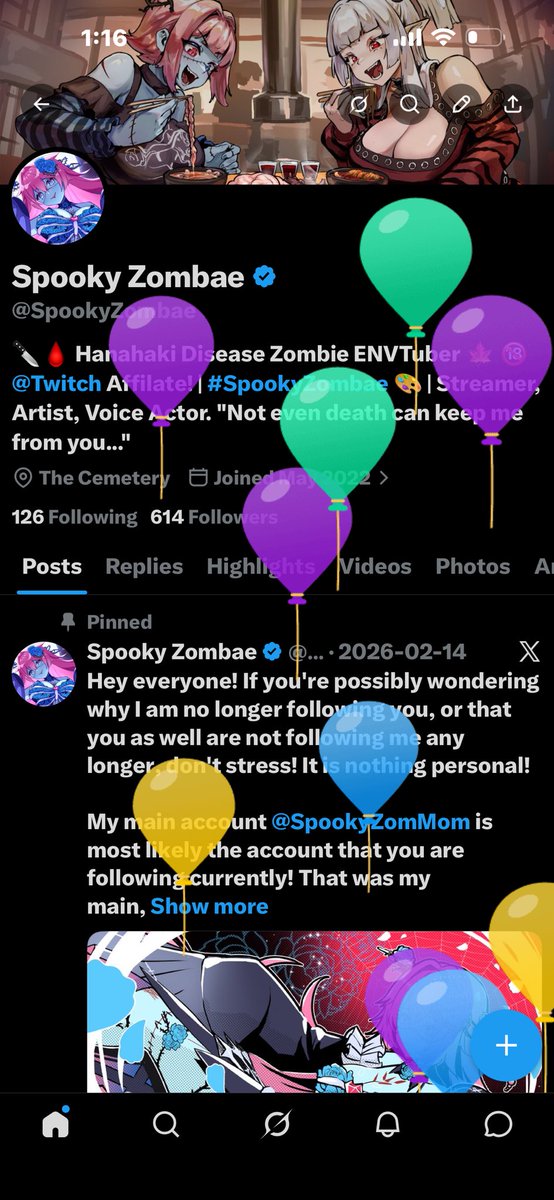 Spooky Zombae tweet media
