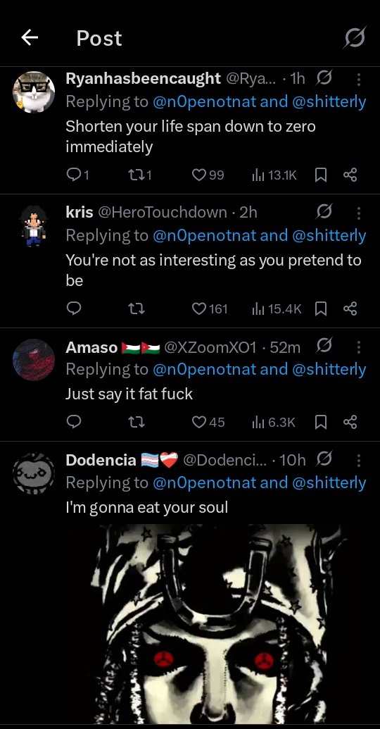 darekshines's tweet photo. @n0penotnat @shitterly The ragebait goes crazy oh my god😭 https://t.co/lqaTSUXNO1