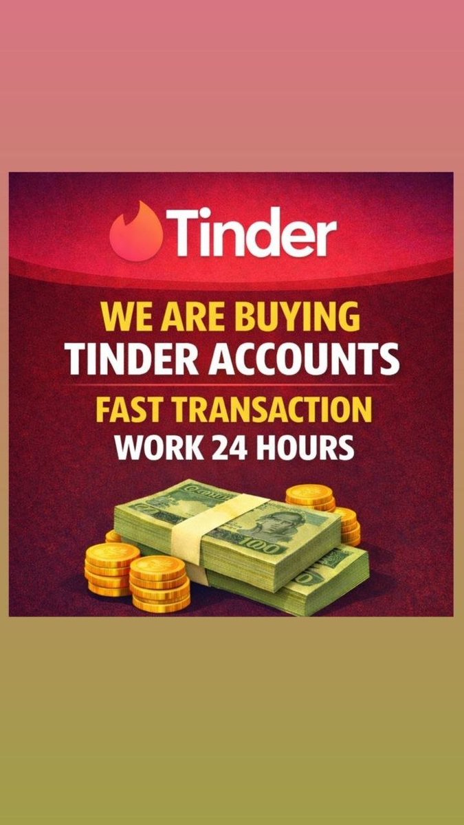 Rui_Qing450's tweet photo. I'm active buying tinder

Work for 24 hrs

Fast deal

Sellers dm https://t.co/gnmbxbeCcM