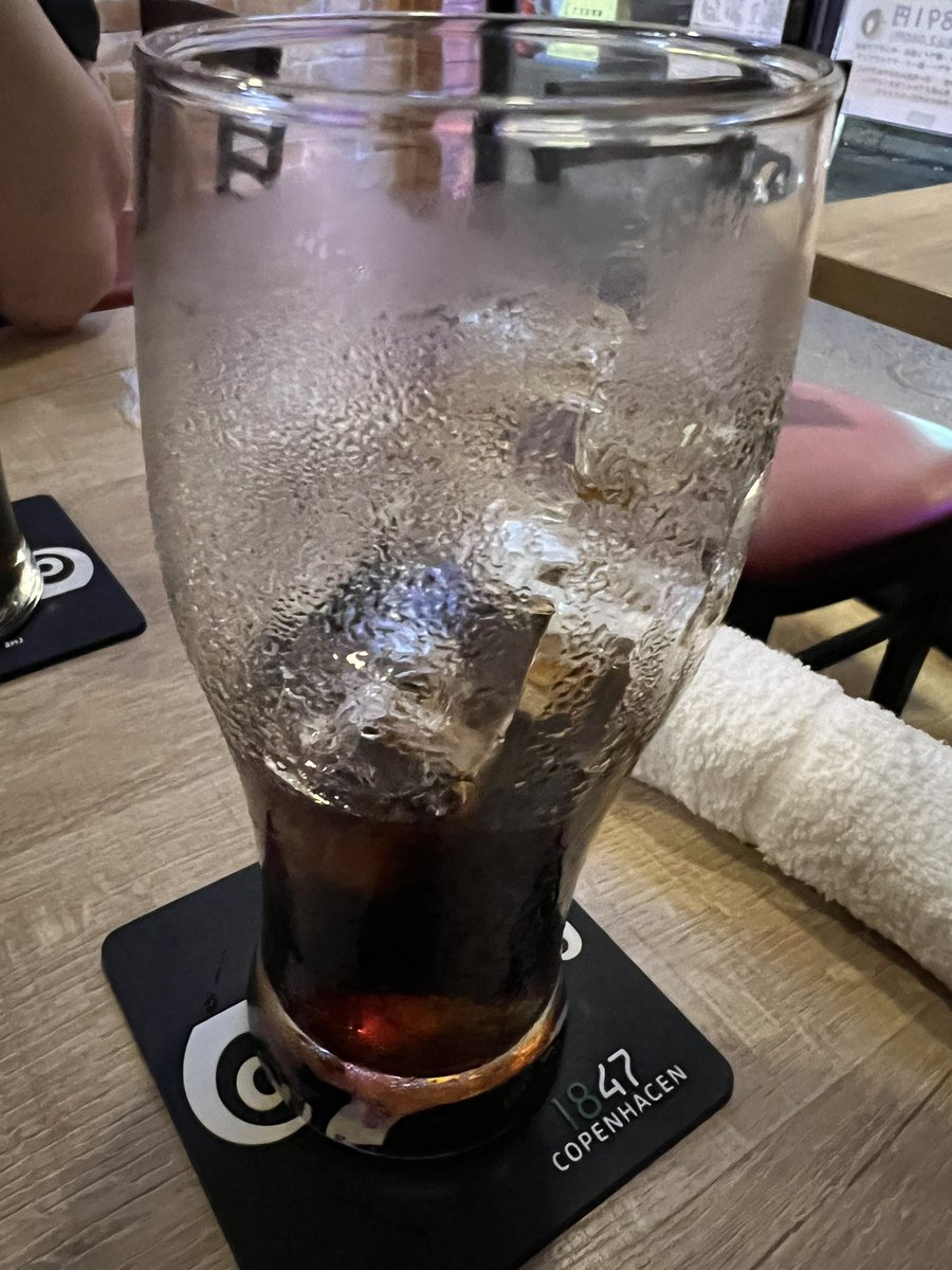 コーヒーハイにハマってます。
 #一期一会 #亀戸