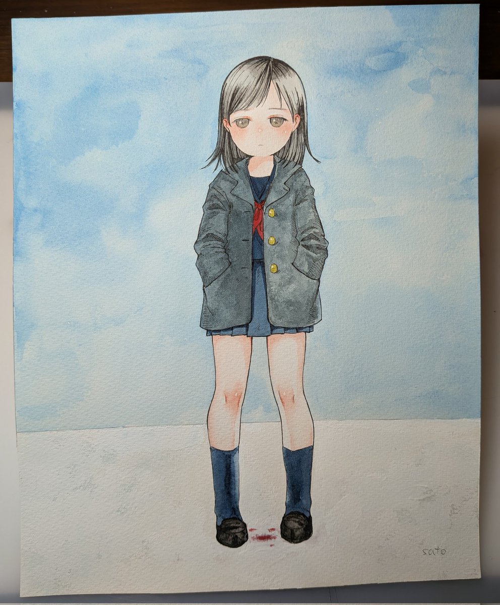 sato（画集発売中！） tweet media